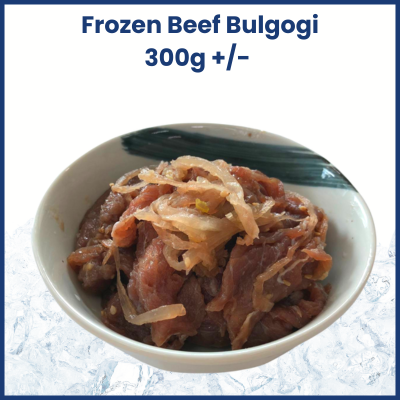 Frozen Beef Bulgogi 300g +/- 韩式嫩牛肉