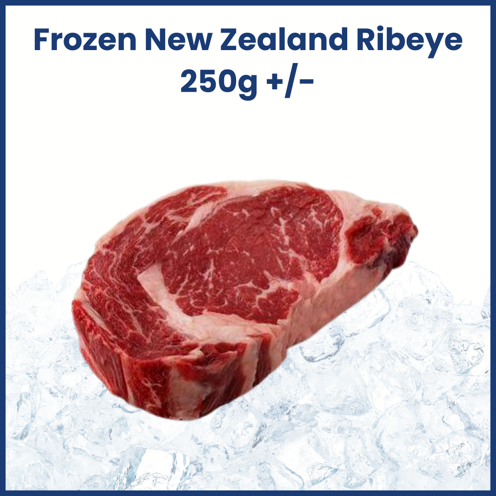 [Pan Royal] Frozen New Zealand Ribeye 250g +/- 新西兰牛排