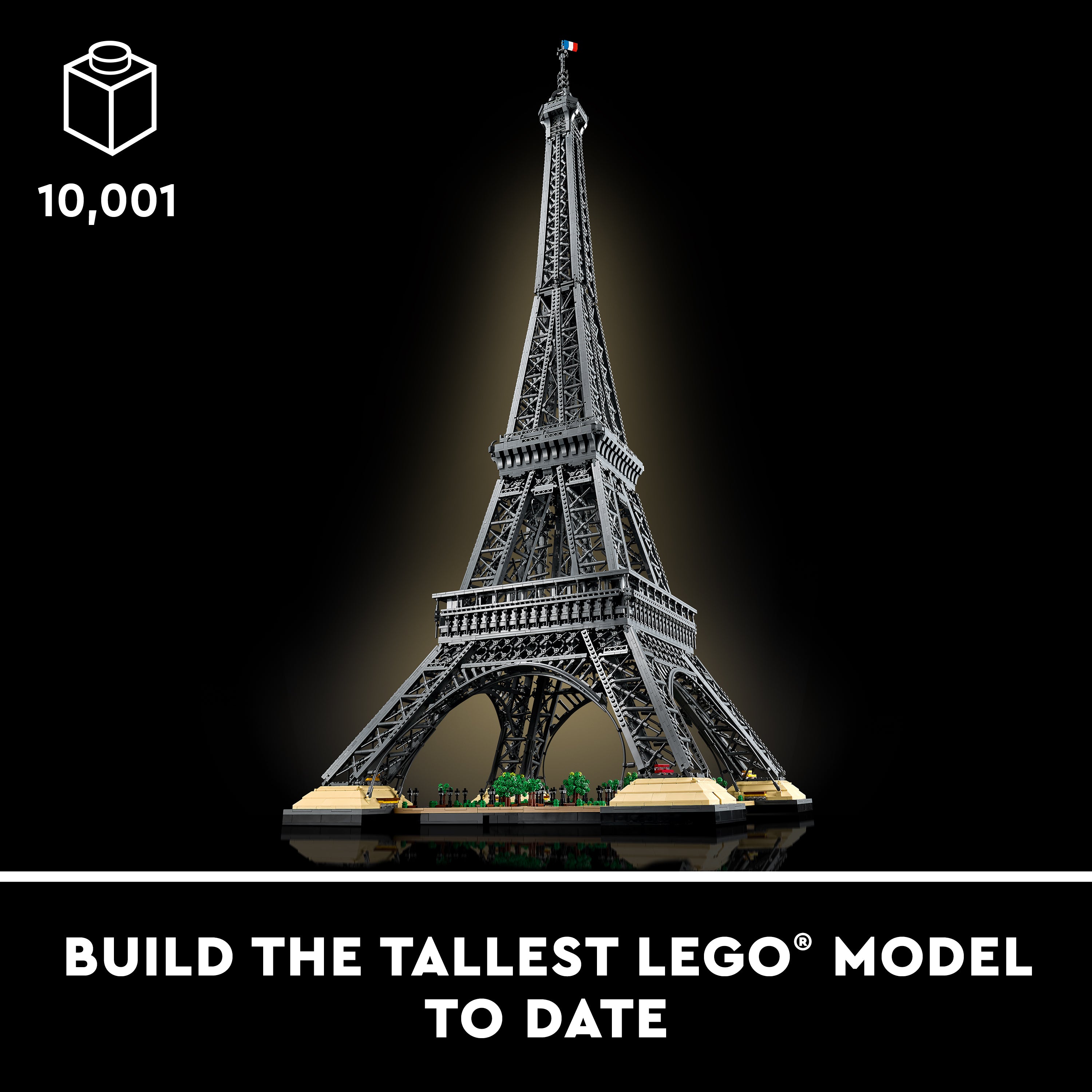 Eiffel tower lego price sale