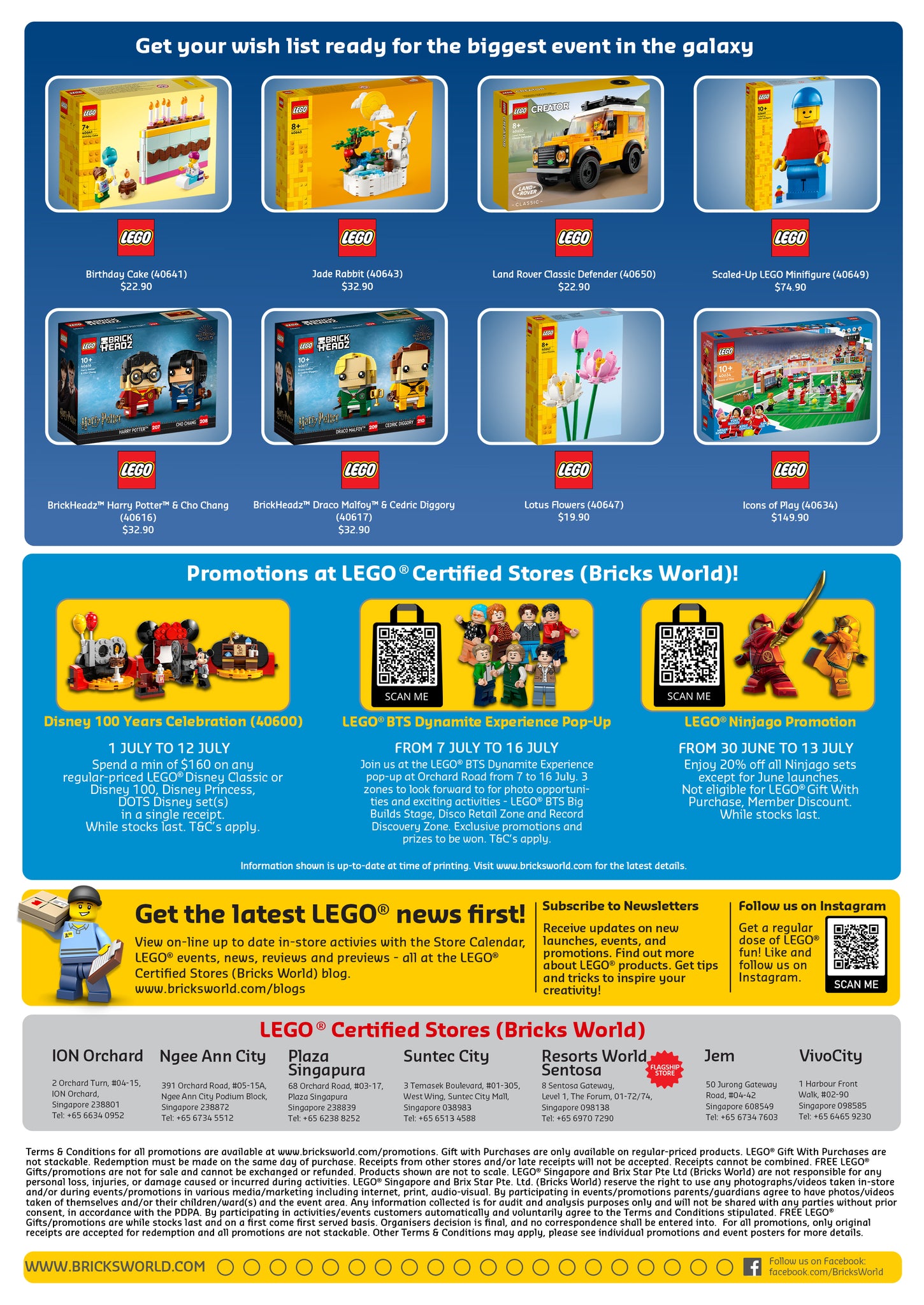 Lego hot sale july calendar