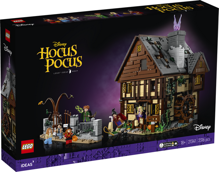 21341 Disney Hocus Pocus: The Sanderson Sisters' Cottage
