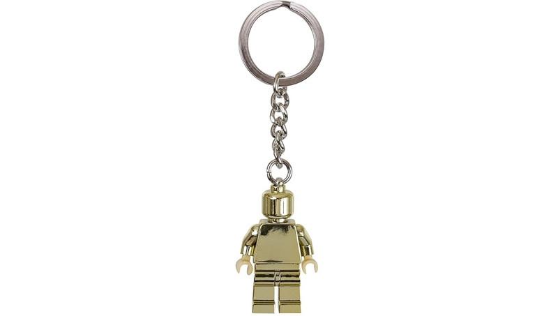 850807 Keychain Minifigure Gold