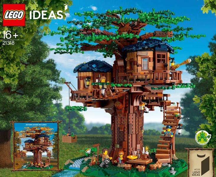 Lego 21318 ideas sales tree house