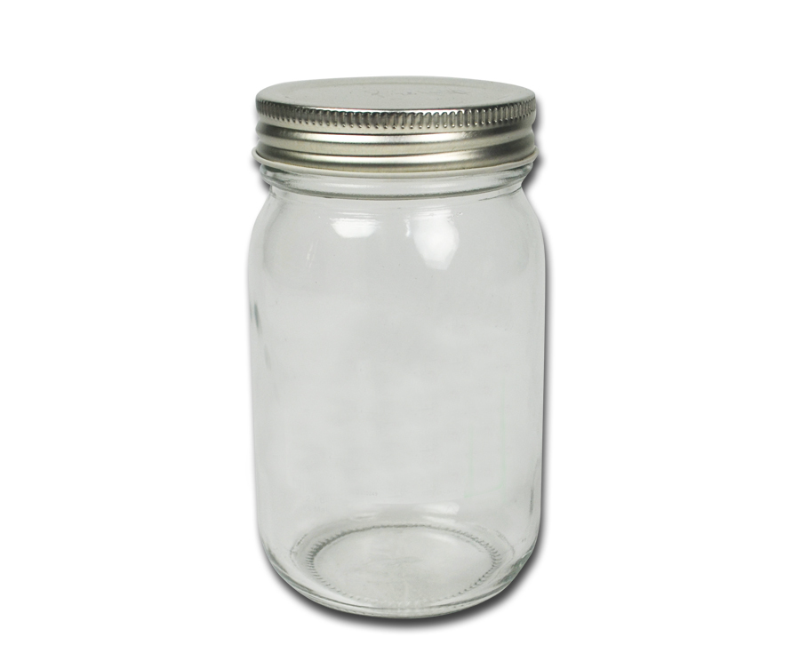 Glass Mason Jar 450ml