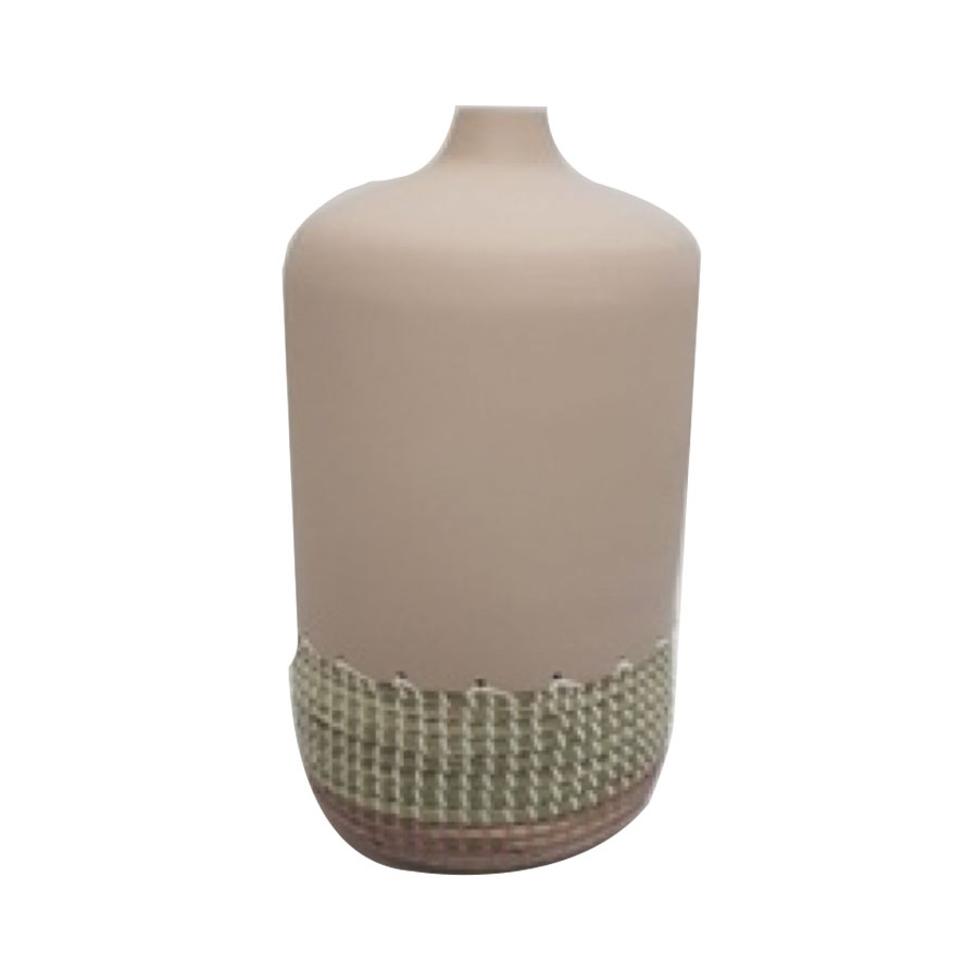 Vepro, Seagrass & Bamboo Vase