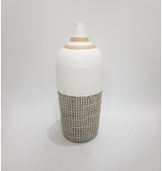 Vepro, Seagrass & Bamboo Vase (WW-VAS141)