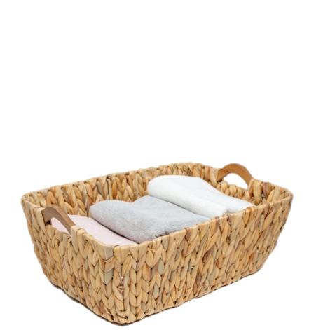 Vepro, Water Hyacinth Basket With Handle