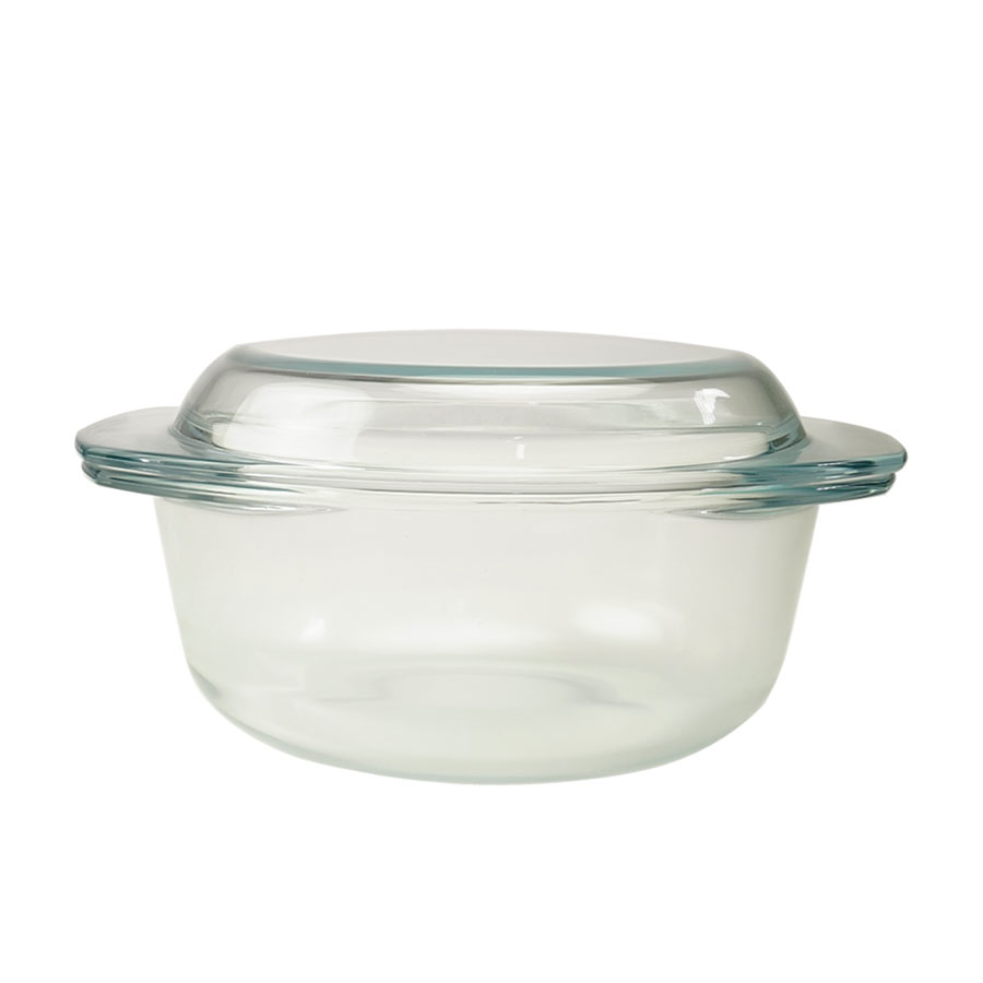 Little Homes Glass Casserole With Lid 1.5L