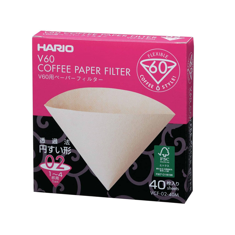 Hario, V60 Paper Filter (VCF-02-40W)