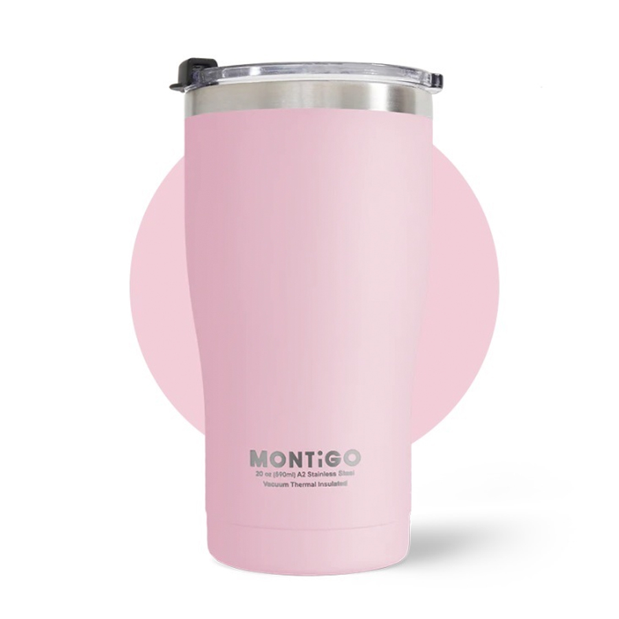 Montigo, Knight's Tumbler 590ml- Light Pink