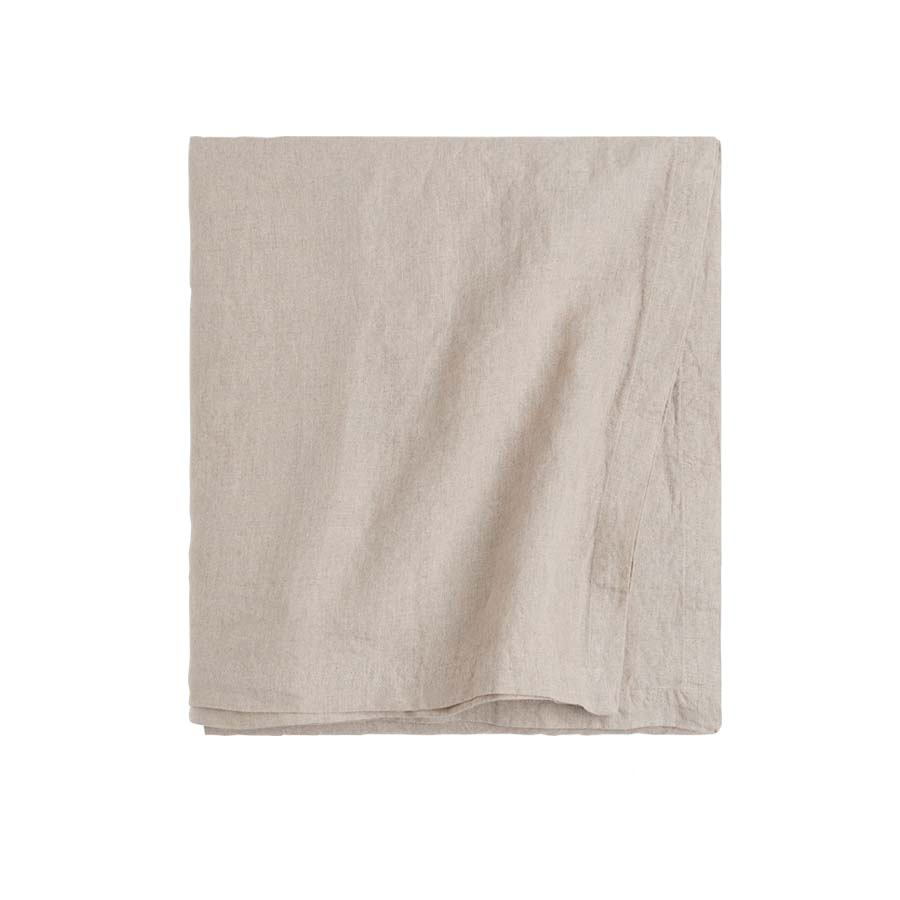 Dinelle, Linen Table Cloth 70"x108"- Nature