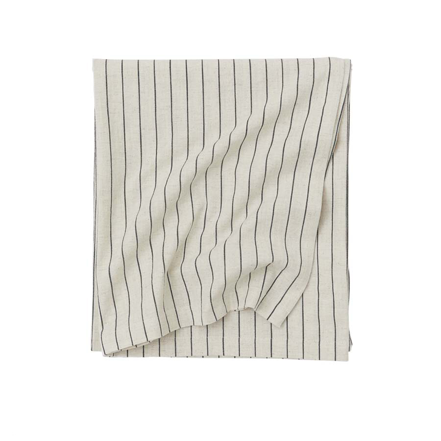 Dinelle, Linen Table Cloth 70"x108"- Stripe