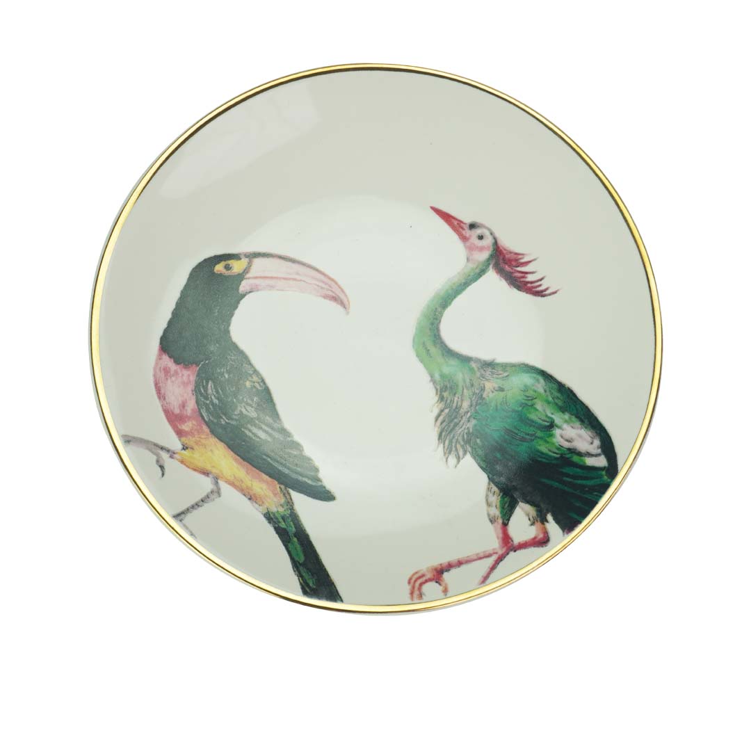 Flamingo, Side Plate 379- Bird