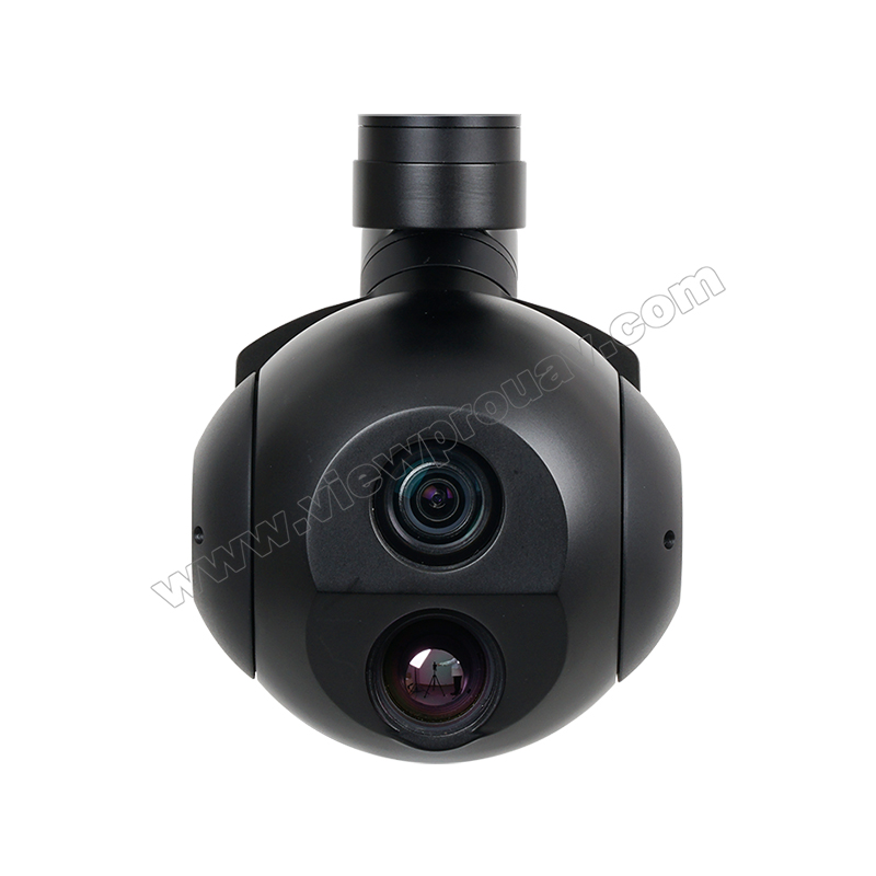 Q20KTIR 4K Camera 20x Continuous Optical Zoom EO-IR Dual-sensor Tracking Camera Payload-Viewpro