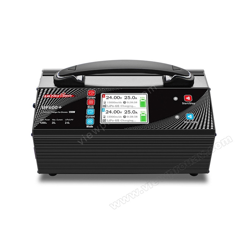 Ultra Power UP600+ Dual Channels 2-6S LiPo LiHV Charger Product Image_01