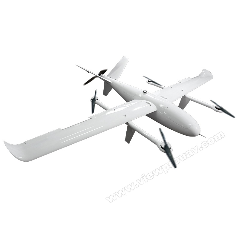 Blue Shark F350 Large Wheelbase Electric VTOL Drone Max 10kg Payload UAV Platform-Viewpro