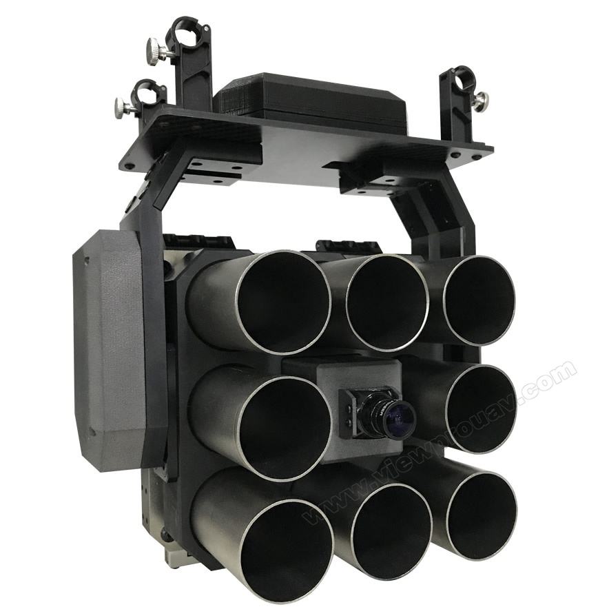 8-tube Smoke Grenade Tear Gas Launcher Electric Shock Device-Viewpro