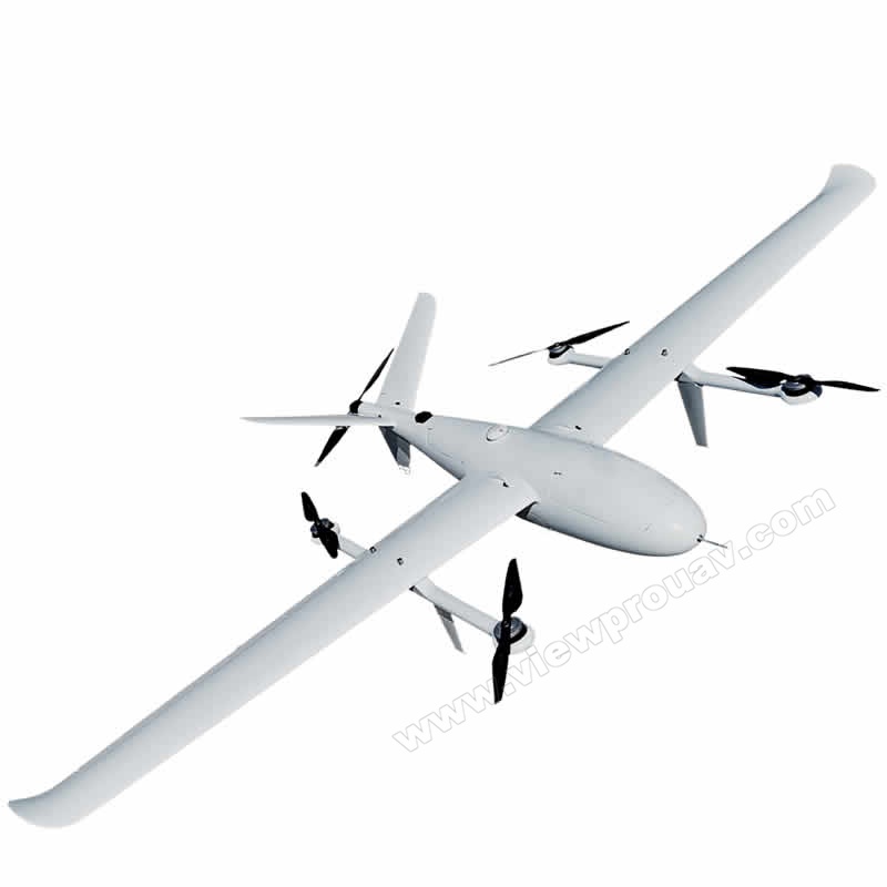 Blue Shark F250 4hrs Long Endurance 2500mm Wingspan Electric VTOL UAV-Viewpro