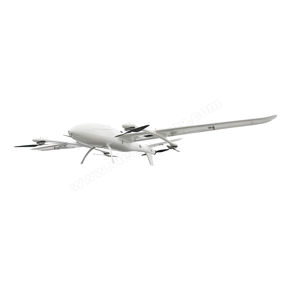 Blue Shark F320 4.3hrs Long Duration 5kg Heavy Lift VTOL Fixed Wing UAV for Long-range Inspection-Viewpro