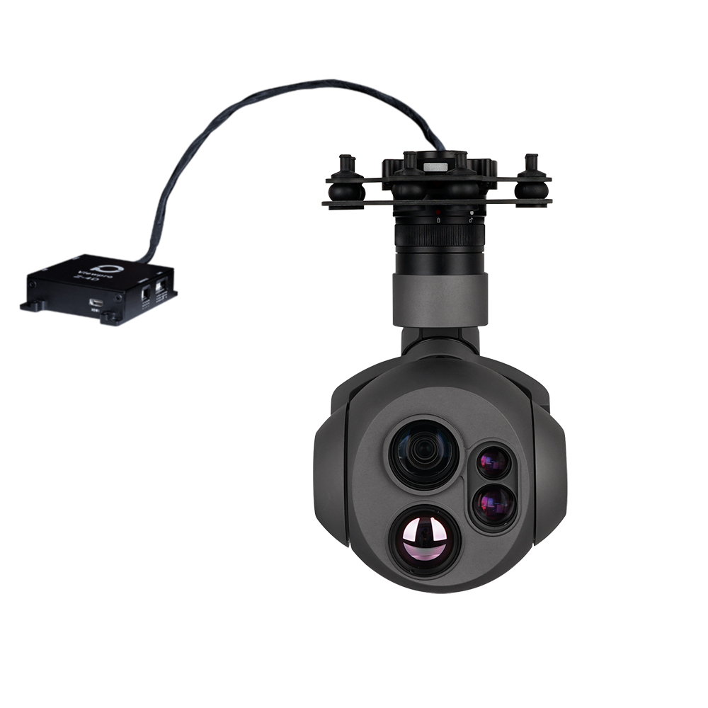 Q10TIRM Dual-sensor Object GPS Coordinate Resolving and LRF Gimbal Camera-Viewpro