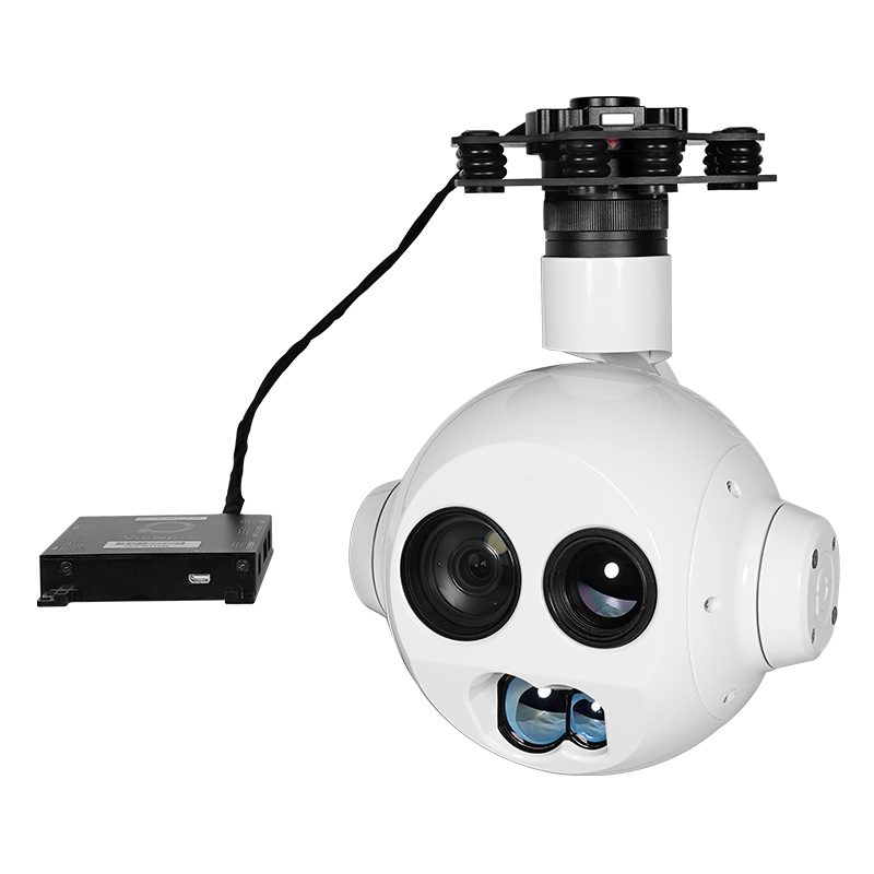 30x Drone Zoom Camera With Thermal Imager, Object Tracking And GPS  Coordinate