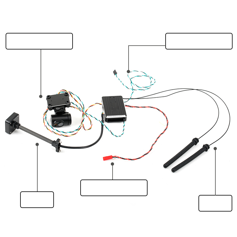 S1 Avionics Control System with Flight Controller and RC in One Extensible Interfaces-Viewpro