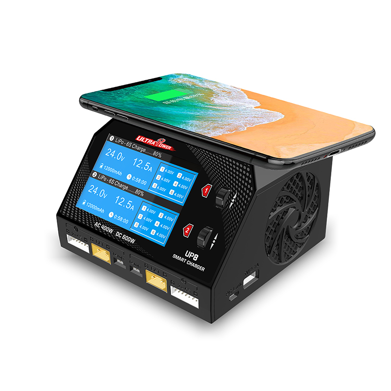 UP8 600W Dual Channels Battery Charger Ultra Power Charger Product Image_02
