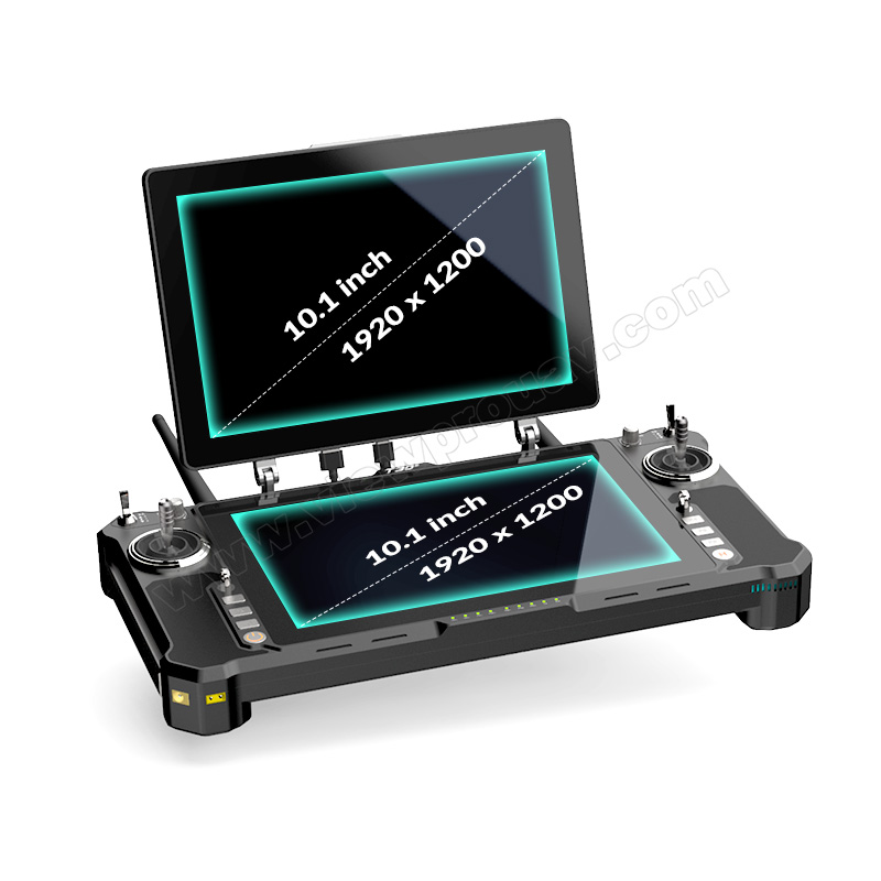 VXH30S High-quality Dual Screens Ground Control Station for Drone-Viewpro