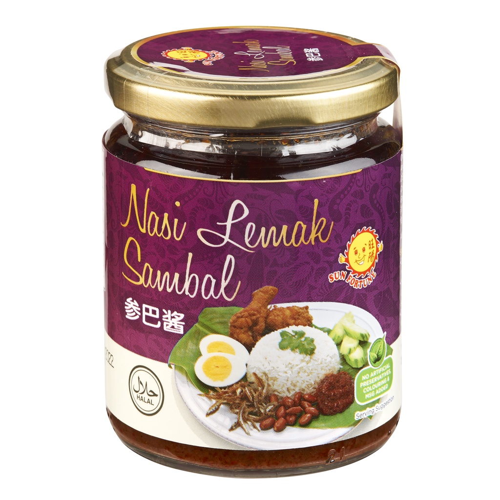 Sun Fortune Nasi Lemak Sambal 椰浆饭参巴酱