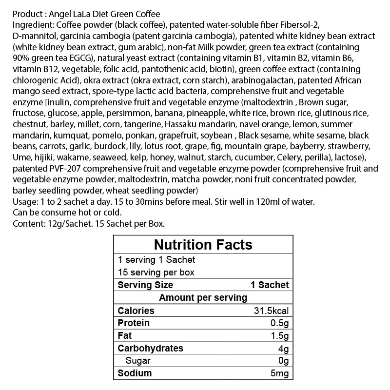 Diet Slimming Green Coffee