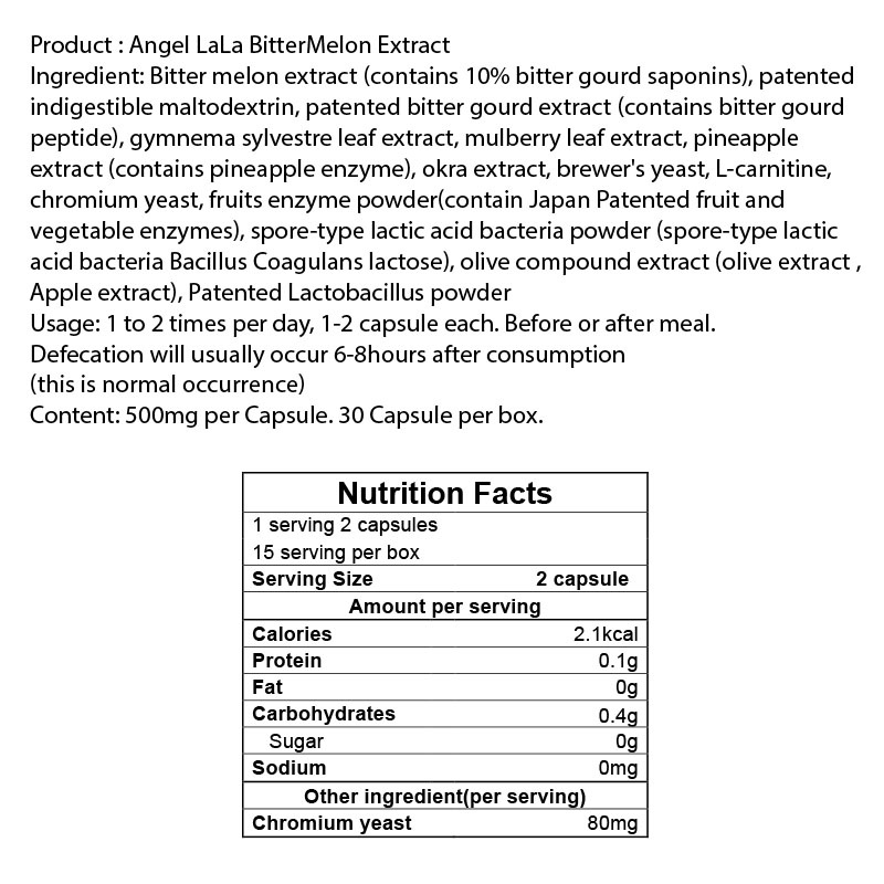 Bitter Melon Capsule