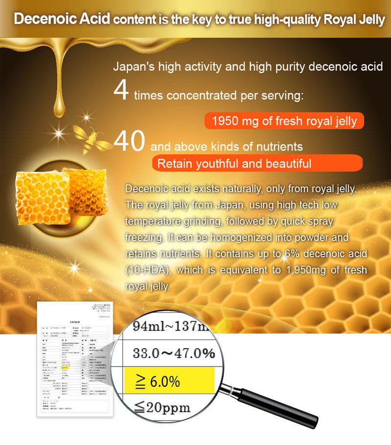 Taiwan No.1 Angel LaLa Royal Jelly/Sesamin/Insomnia/CoQ10/Vitamin E