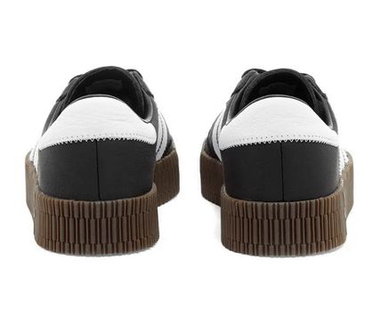 adidas スニーカー adidas Sambarose Black White Gum B28156(5)