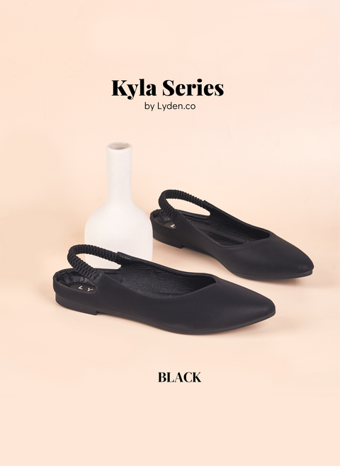 Lyden Kyla series flat (Premium flat) in black (Pre-Order 20 days)