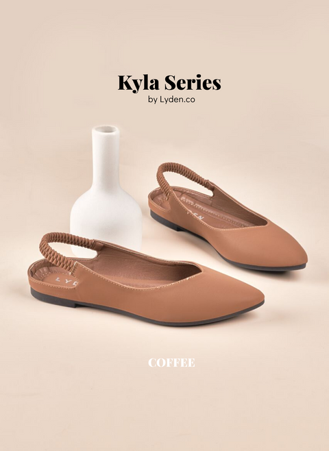 Lyden Kyla series flat (Premium flat) in coffee (Pre-Order 20 days)
