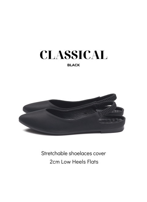 Lyden Kyla series flat (Premium flat) in black (Pre-Order 20 days)