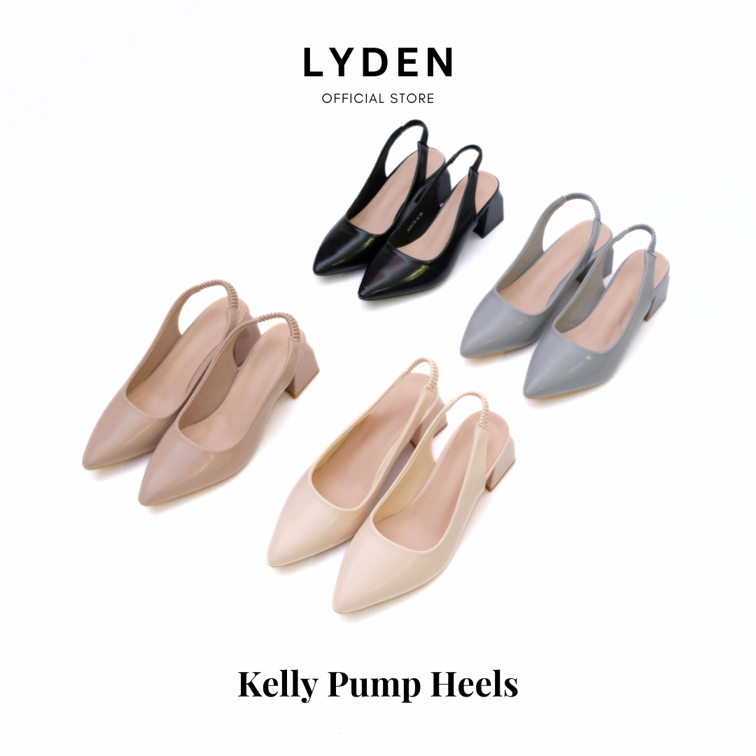 Lyden Kelly series 6cm pump heels - Beige