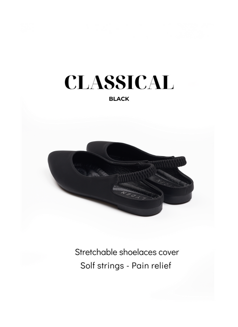 Lyden Kyla series flat (Premium flat) in black (Pre-Order 20 days)