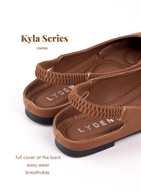 Lyden Kyla series flat (Premium flat) in coffee (Pre-Order 20 days)