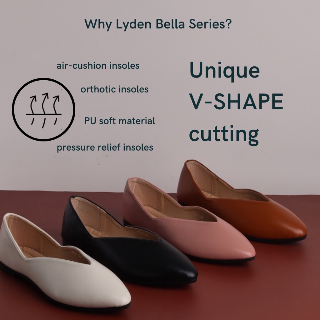 Lyden Bella series flat -Pink (Premium flat) (Pre-Order 10 Days)