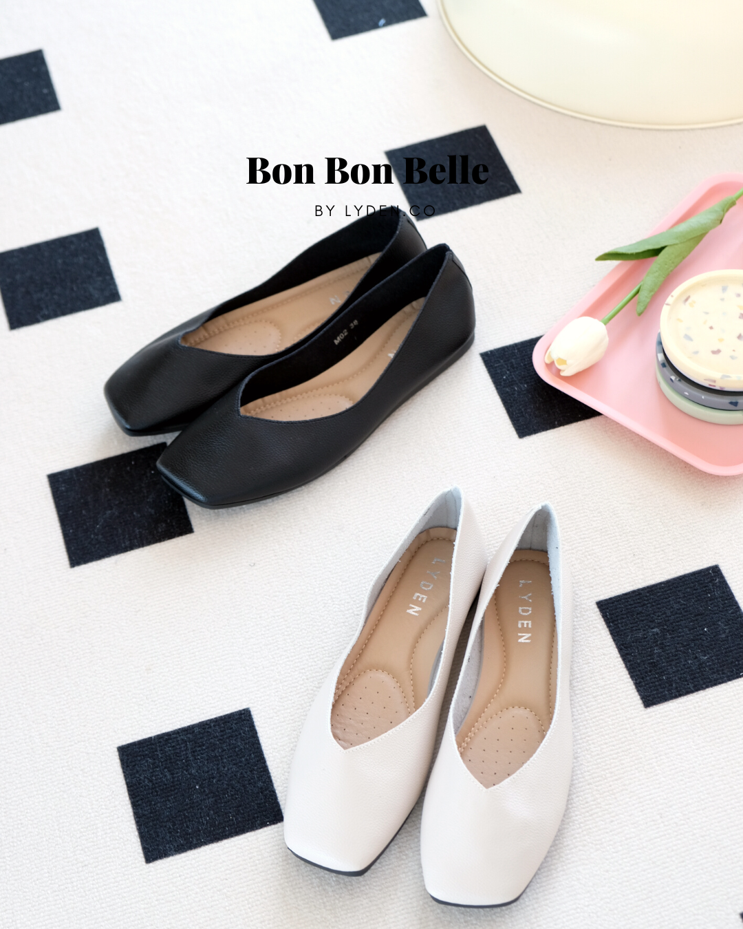 Lyden Bon Bon Belle Flats - Beige