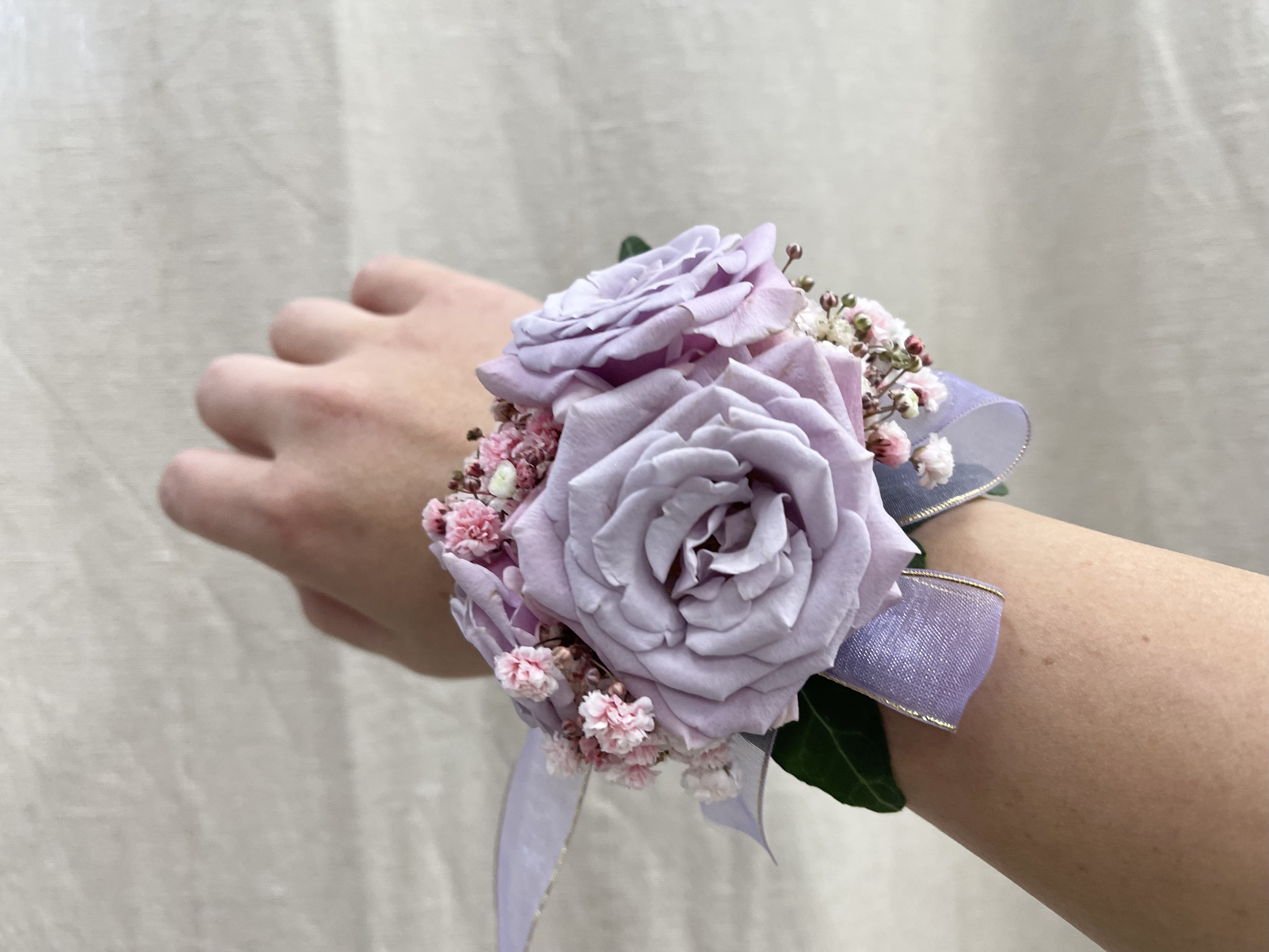Bridesmaid Wrist Corsages