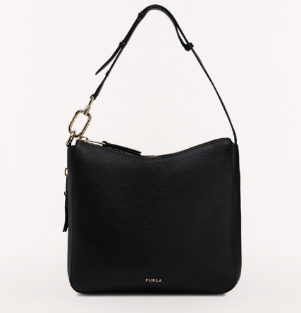 FURLA SHOULDER BAG WITH SLING BLACK