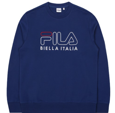 FILA BIELLA ITALIA SWEATER FS2POC1103X (NAVY, SIZE XL)