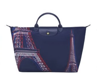 LONGCHAMP EIFFEL TOWER SHORT HANDLE TRAVEL BAG