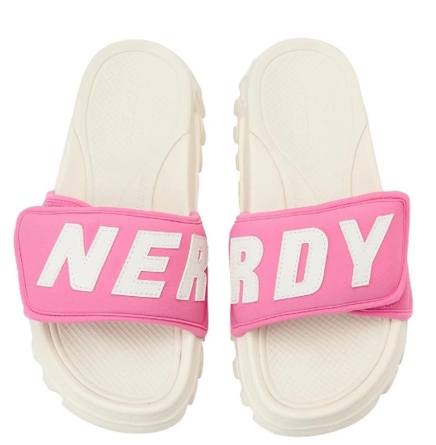 NERDY RI BRE VEL SLIDE (PK)_230 (PINK, SIZE230)