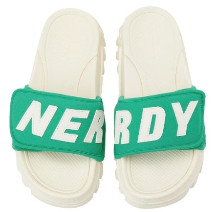 NERDY RI BRE VEL SLIDE (GR)_250 (GREEN, SIZE 250)