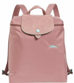 LONGCHAMP LE PLIAGE CLUB BACKPACK COLORS DARK PINK