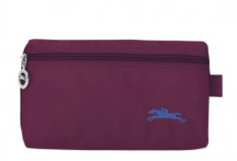 LONGCHAMP NYLON POUCH PURPLE
