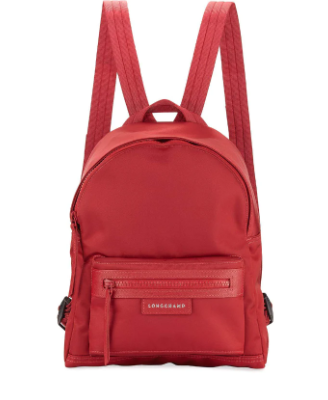LONGCHAMP CLASSIC COLOR BACKPACK RED
